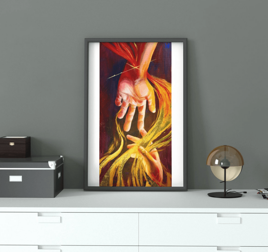 "The Touch that Saves" Print - Image 3