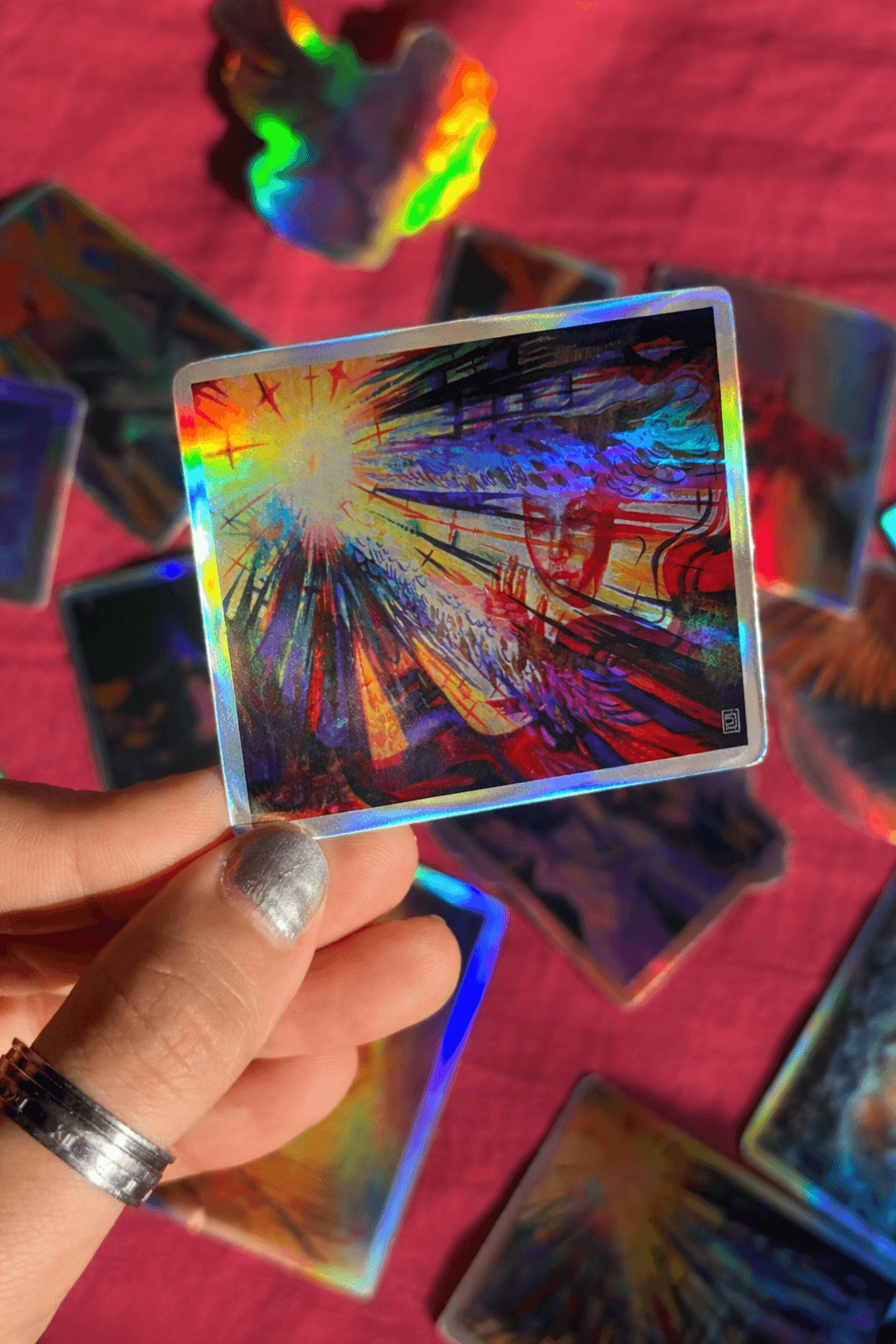 "Ambassadors" Holographic Sticker